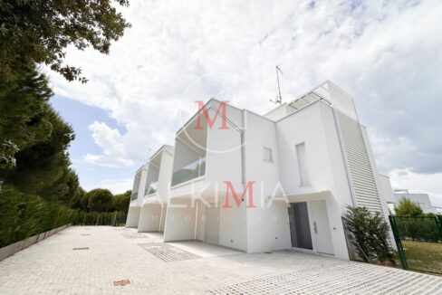 Lignano villa con piscina comune esterno 3