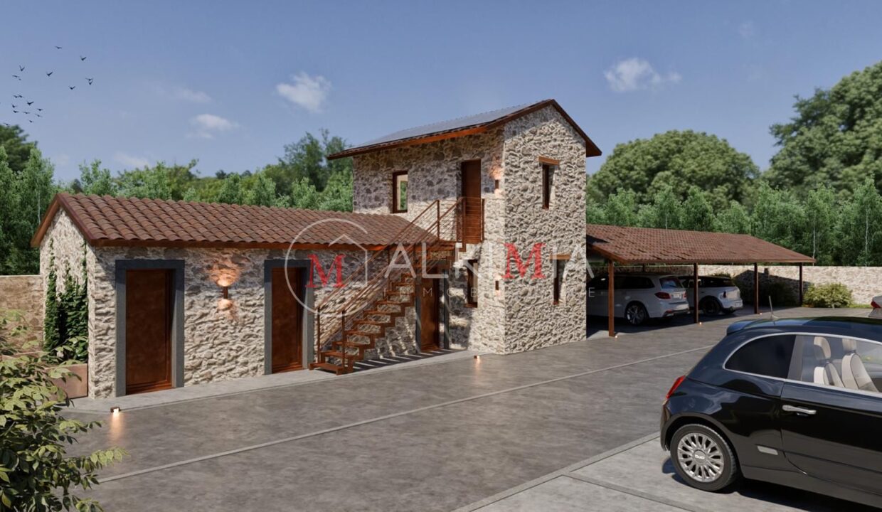 Tricamere con giardino Cividale del Friuli posti auto