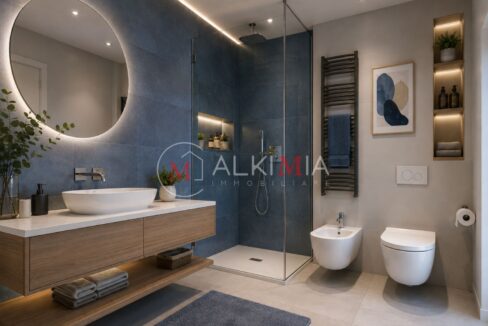 Tricamere Udine Rizzi bagno