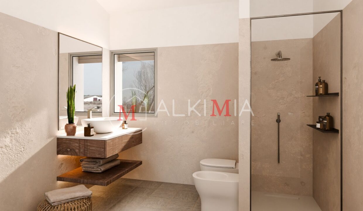 Villa Gonars con giardino bagno