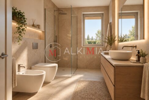 Villa Gonars con giardino bagno 2